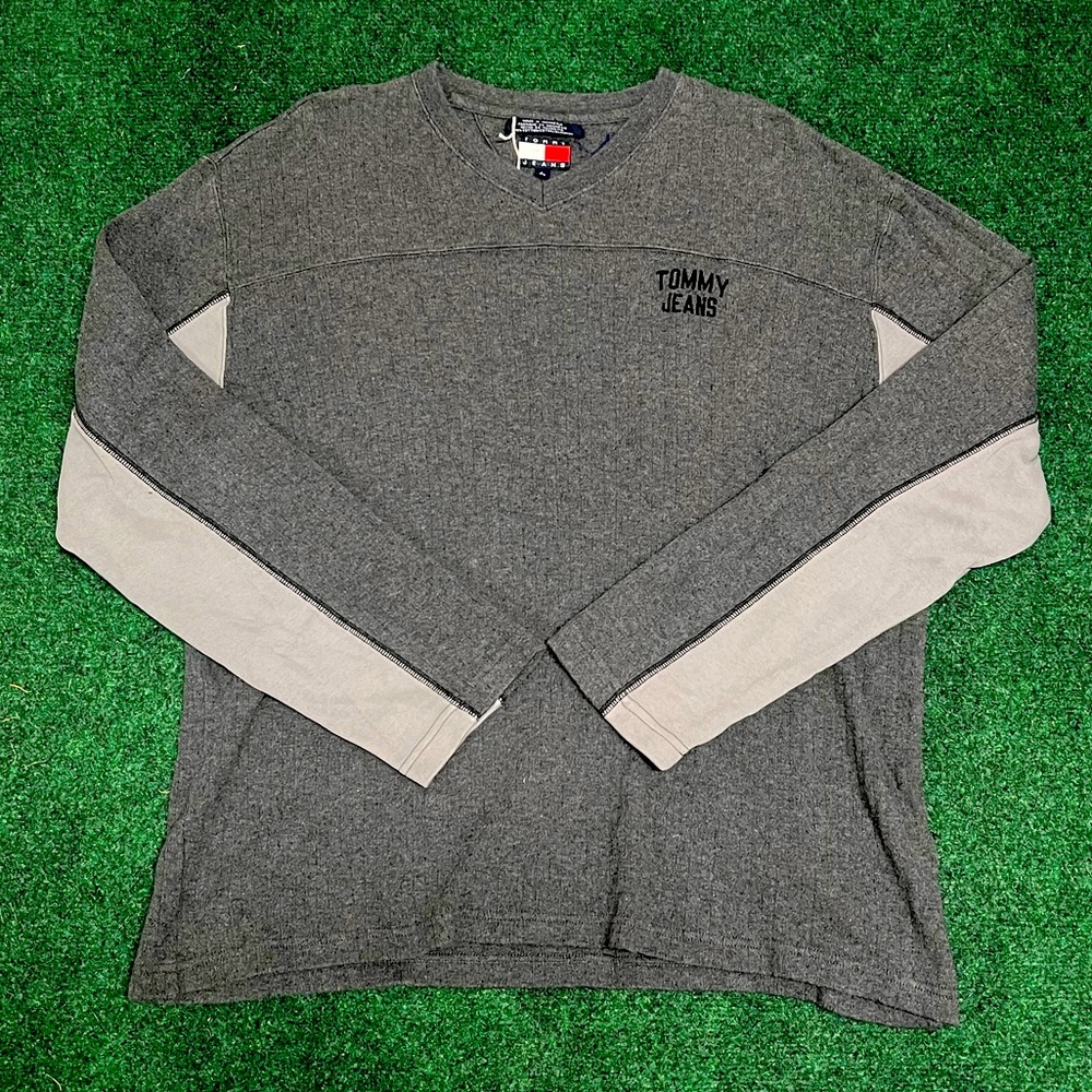 Vintage 90's Tommy Jeans Long Sleeve T-Shirt